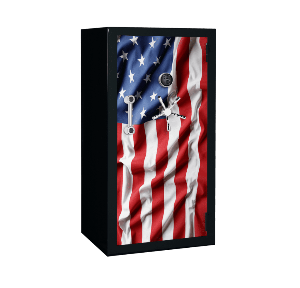 BFX6030 American Security Safe with American Flag Door Wrap