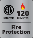 ETL 120 Minute Fire Rating Icon