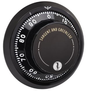 Mechanical Safe Lock with Key-Locking Front-Read Dial